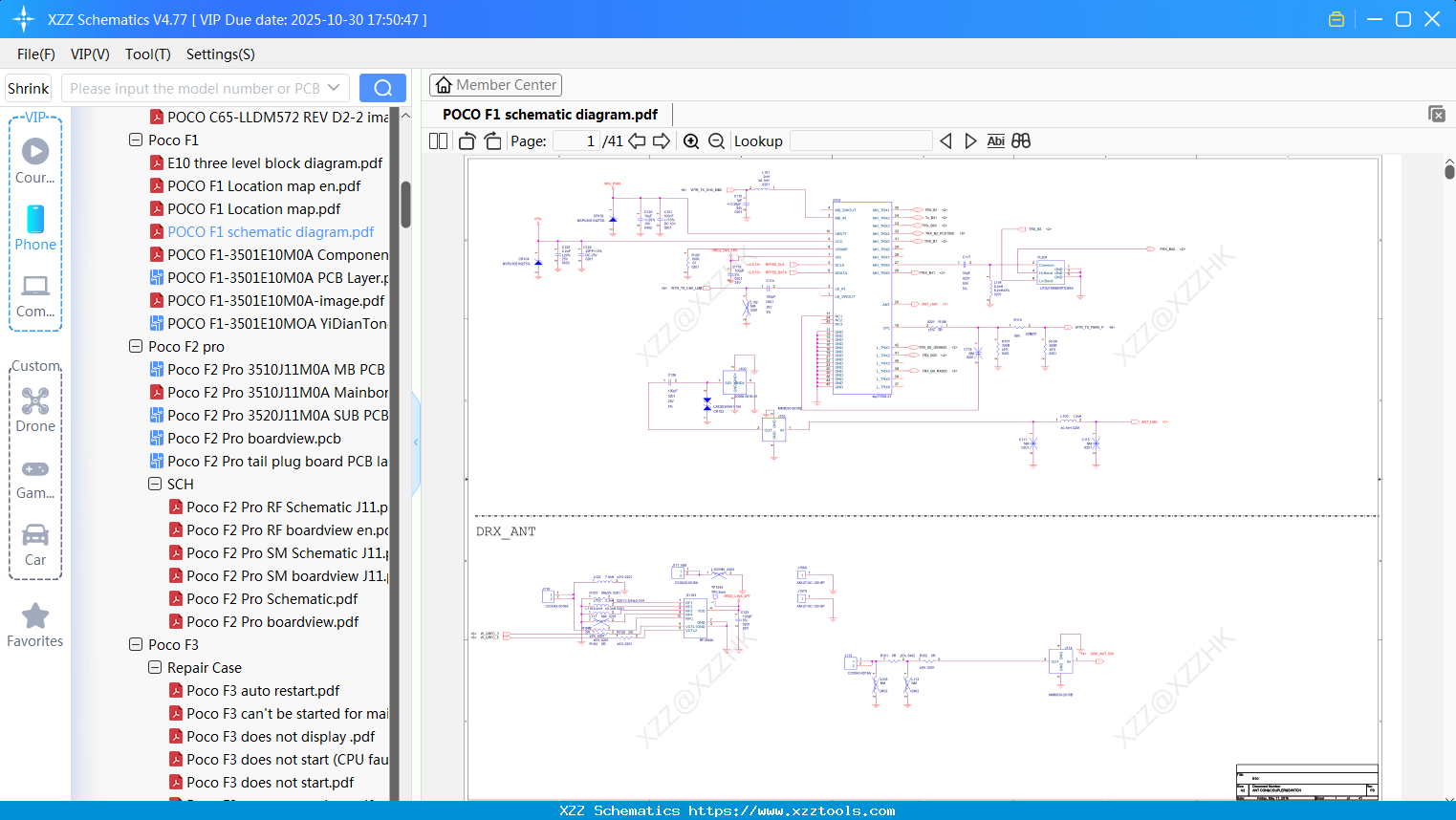 Xiaomi POCO F1 Schematic Diagram